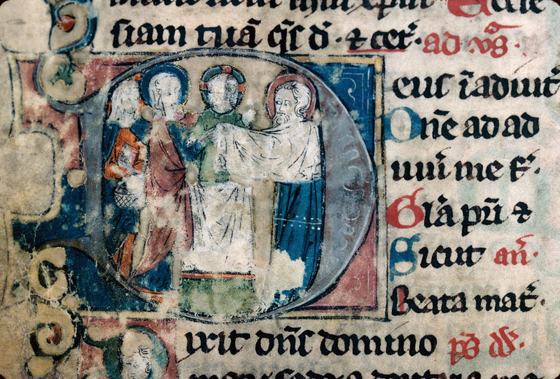 Heures/Vie de sainte Marguerite - Présentation au Temple
