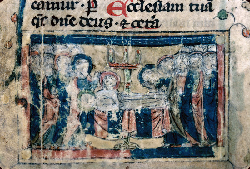 Heures/Vie de sainte Marguerite - Mort de la Vierge