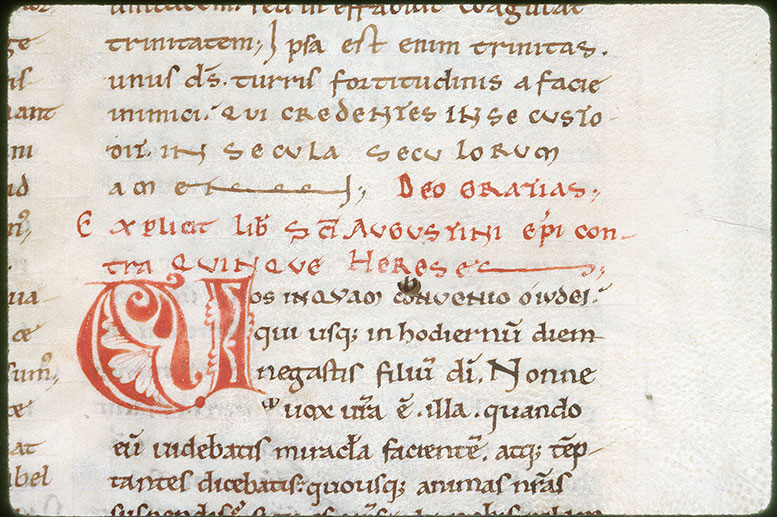 Opuscula - Initiale ornée