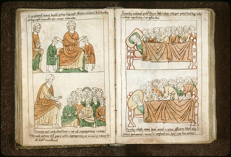 Bible en images - Mort de Jacob_1