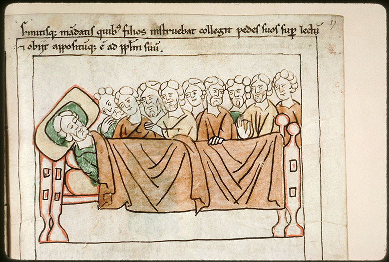 Bible en images - Mort de Jacob_0