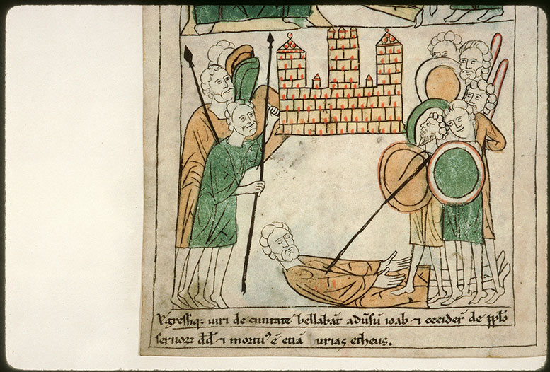 Bible en images - Mort d'Urie_0