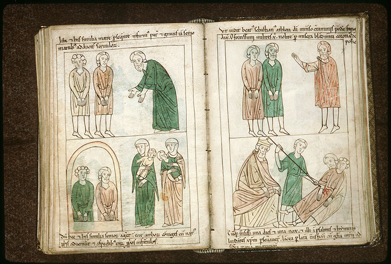 Bible en images - Dioclétien et le martyre des saints Marc et Marcellien_1