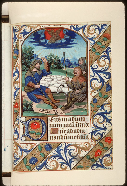 Heures à l'usage d'Amiens - Annonce aux bergers_1