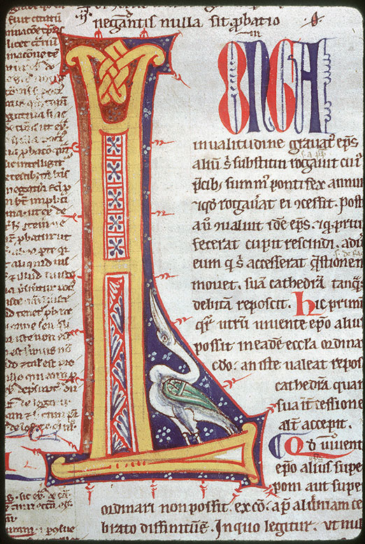 Decretum - Initiale ornée