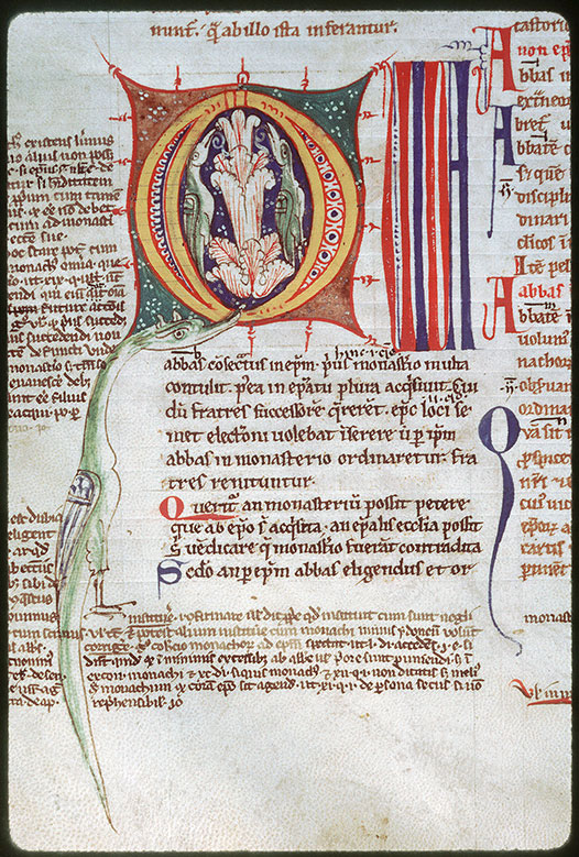 Decretum - Initiale ornée