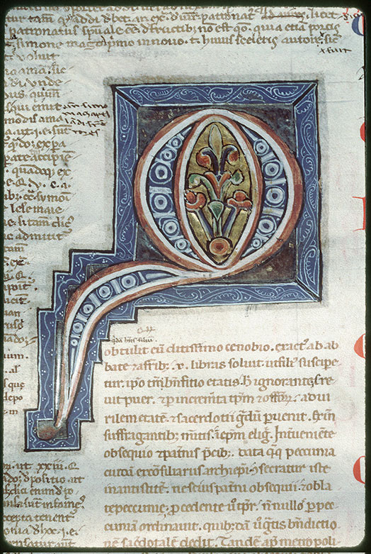 Decretum - Initiale ornée