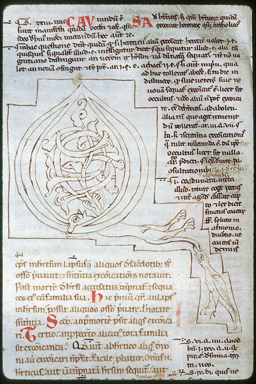 Decretum - Initiale ornée