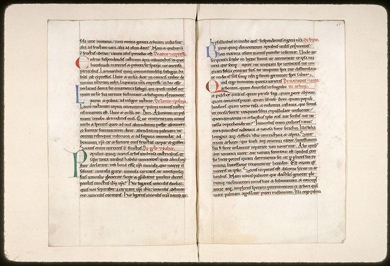 Hexaemeron - Initiales de couleur