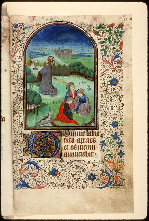 Heures à l'usage d'Amiens - Page décorée