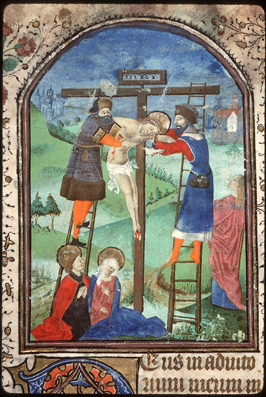 Heures à l'usage d'Amiens - Descente de Croix