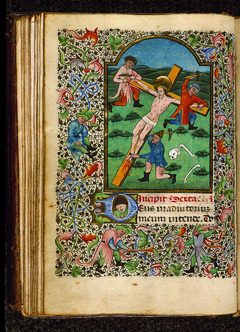 Heures à l'usage de Rome - Tête d'homme