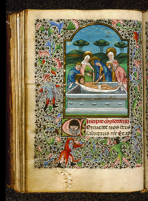 Heures à l'usage de Rome - Tête d'homme