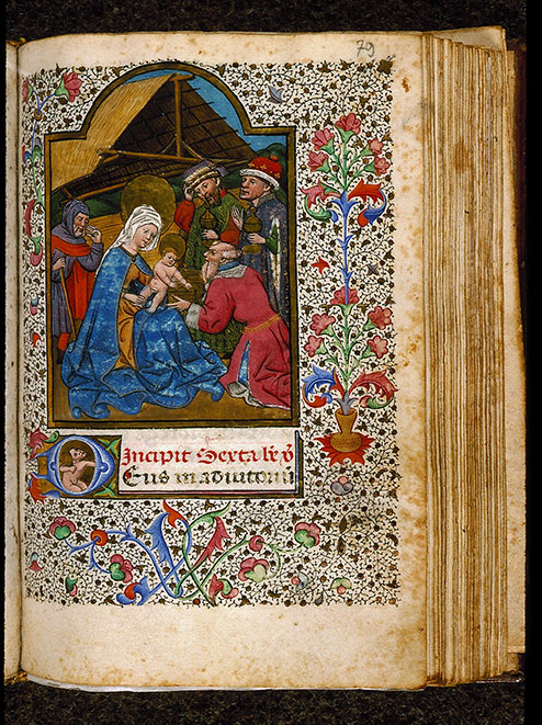 Heures à l'usage de Rome - Adoration des Mages_1