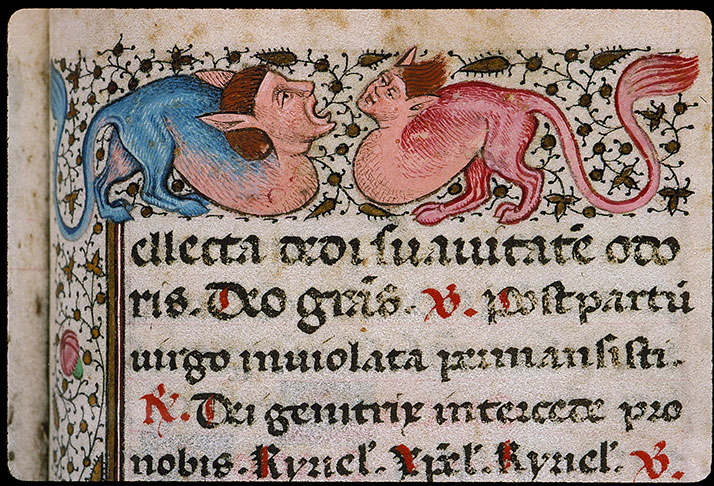 Heures à l'usage de Rome - Hybrides anthropomorphes
