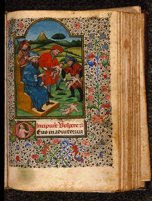Heures à l'usage de Rome - Homme nu