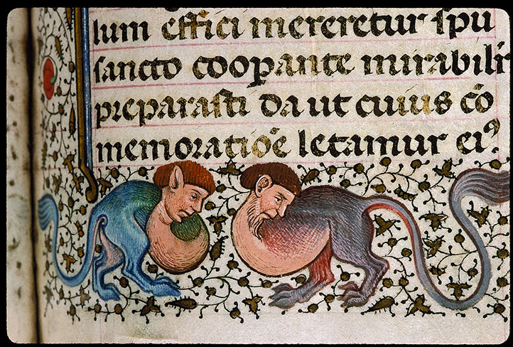 Heures à l'usage de Rome - Hybrides anthropomorphes