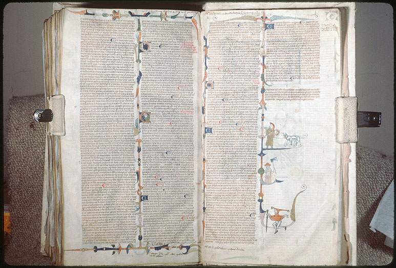 Decretales - Pages décorées