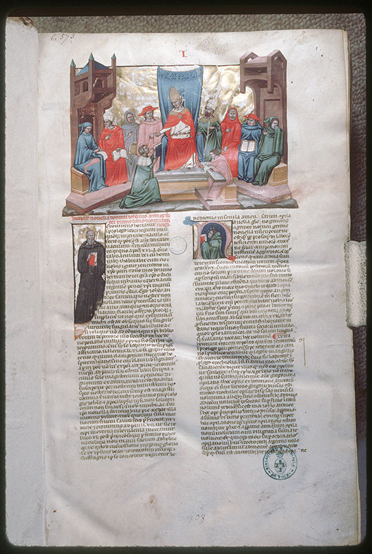 Novella in Decretales Gregorii VIIII - Saint Jérôme_1