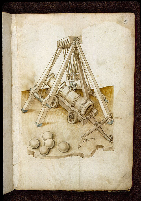 (Figures d'ouvrages de génie civil et militaire) - Bombarde