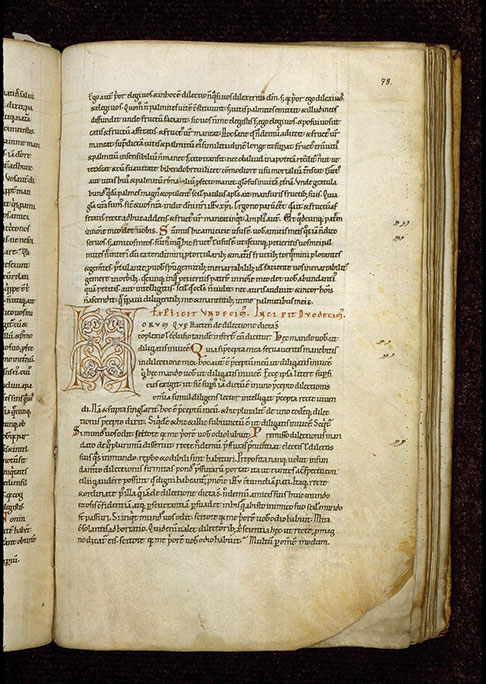 Comment. in Evangelium Johannis - Initiale ornée_1