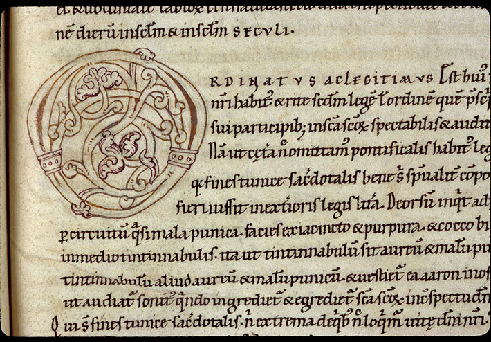 Comment. in Evangelium Johannis - Initiale ornée