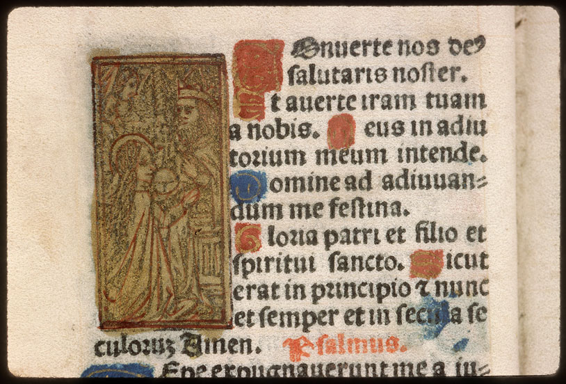 Heures - Couronnement de la Vierge