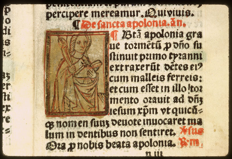 Heures - Sainte Apolline