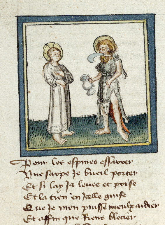 Pèlerinage de Jésus-Christ - Jésus et saint Jean-Baptiste