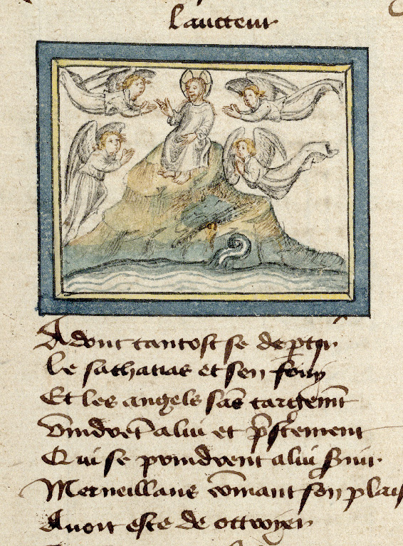 Pèlerinage de Jésus-Christ - Christ entouré d'anges