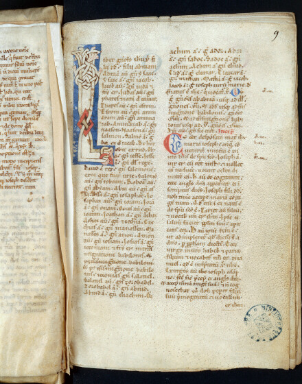 Bible (partie de) - Initiale ornée_1