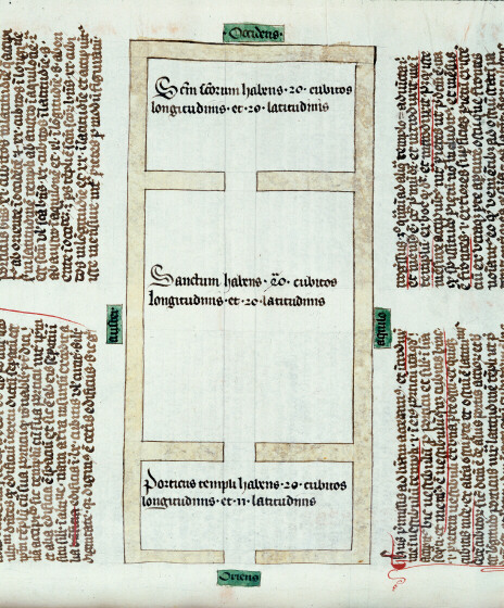 Postilla in Bibliam - Plan du Temple_1