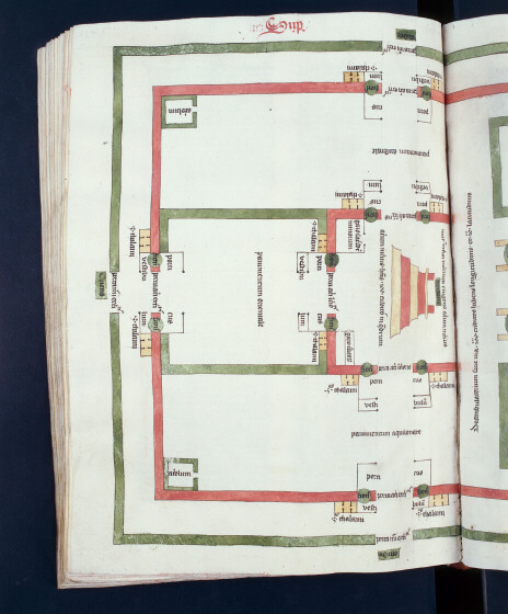 Postilla in Bibliam - Plan du Temple_1