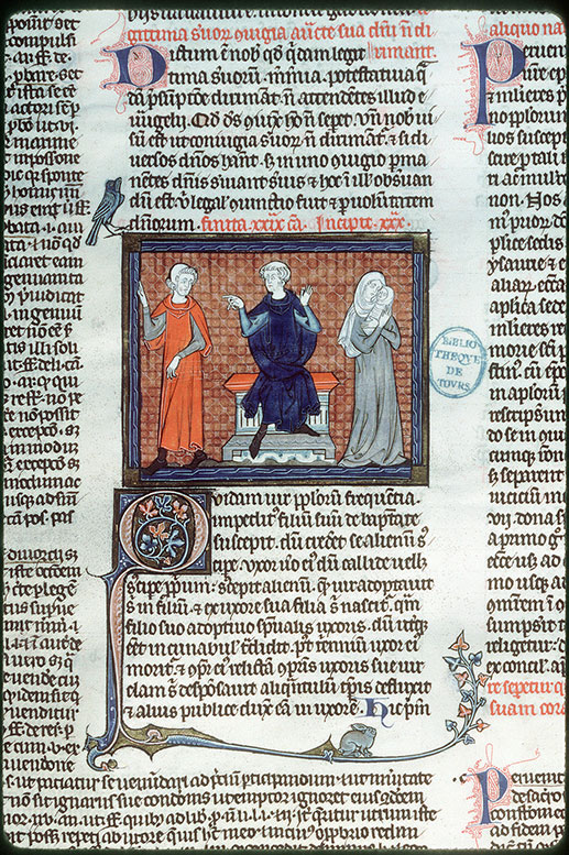 Decretum - Initiale ornée