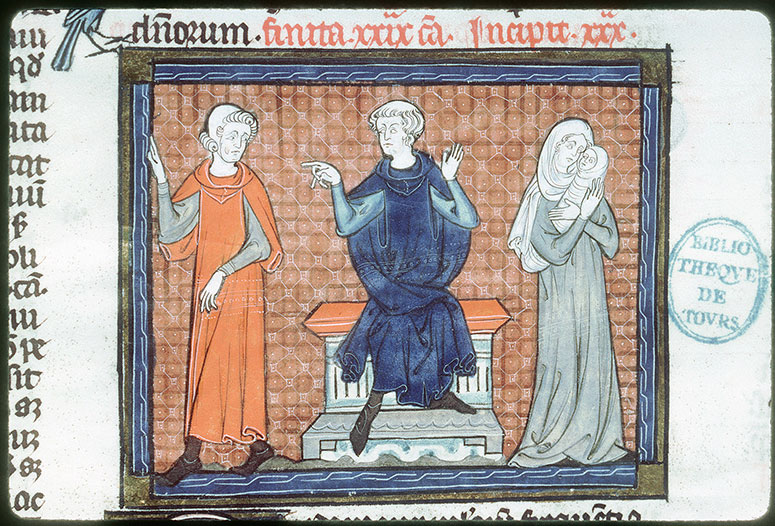 Decretum - Séparation d'un homme et d'une femme (à préciser)