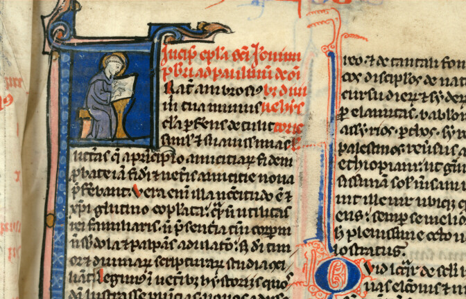 Bible - Saint Jérôme écrivant