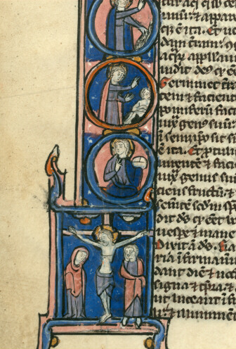 Bible - Création d'Adam;Création des poissons;Dieu en majesté_1