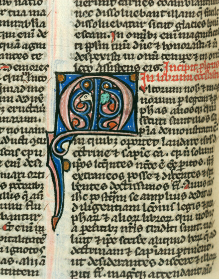 Bible - Initiale ornée