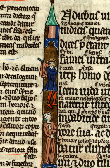 Bible glosée (partie de) - Elimélek et sa famille en voyage_1