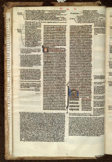 Bible glosée (partie de) - Hybride zoomorphe;Oiseau_1