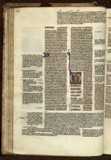 Bible glosée (partie de) - Onction de David par Samuel_1