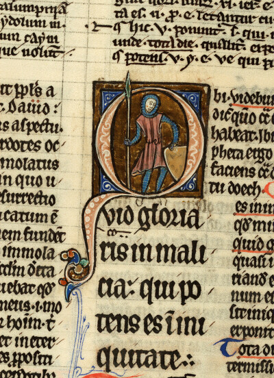 Bible glosée (partie de) - Doëg (à préciser)