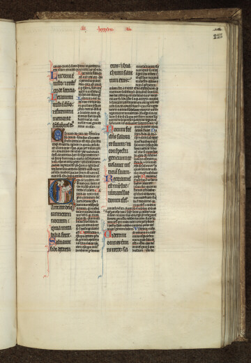 Bible glosée (partie de) - Chantres_1