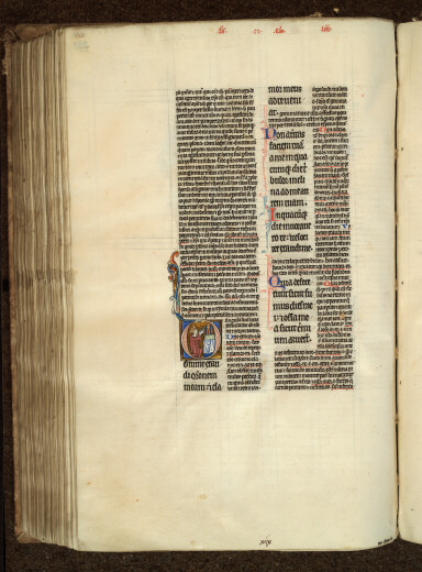 Bible glosée (partie de) - David en prière_1