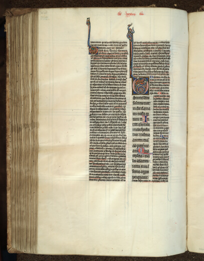 Bible glosée (partie de) - Hybride anthropomorphe et oiseau;Hybride zoomorphe_1