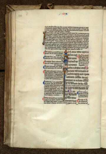 Bible glosée (partie de) - Daniel dans la fosse aux lions_1