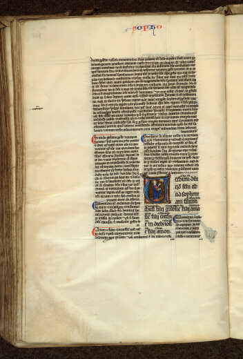 Bible glosée (partie de) - Dieu parlant à Sophonie_1