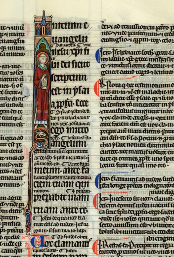 Bible glosée (partie de) - Saint Marc
