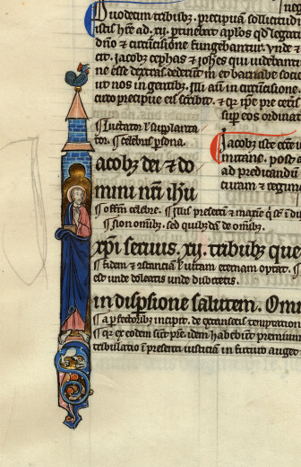 Bible glosée (partie de) - Saint Jacques le Mineur