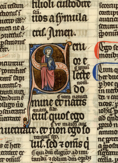 Bible glosée (partie de) - Saint Jean